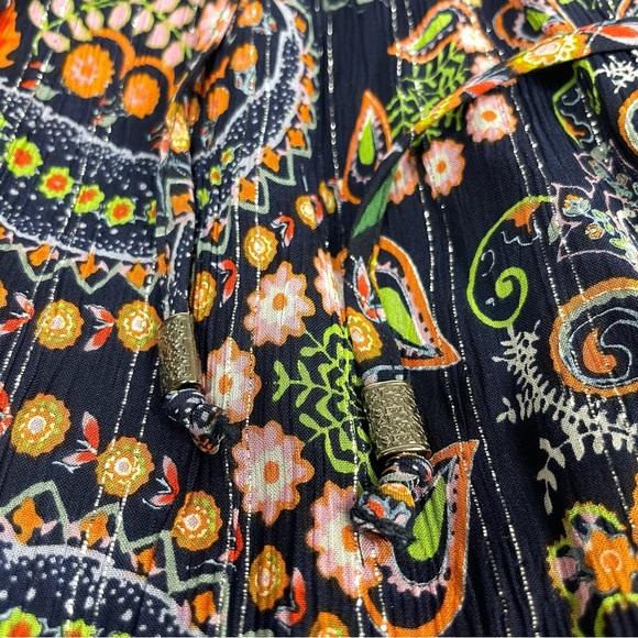 Anthropologie Elmira Ruffled Midi Dress Size 2 - Picture 5 of 11